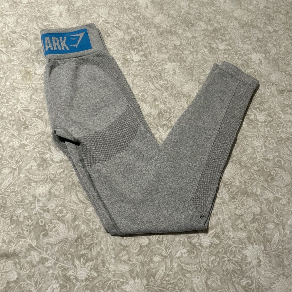 Gymshark  Gray and Blue Leggings